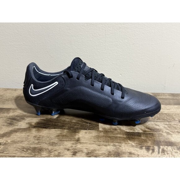 Nike Tiempo Legend 9 Elite FG | Black • Blue | Multi Sizes | CZ8482-001 - Picture 4 of 11